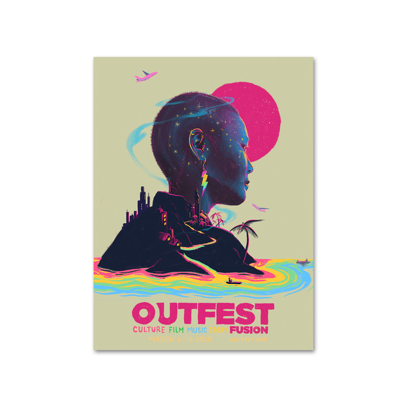 2020 Outfest Fusion Poster - 18" x 24"